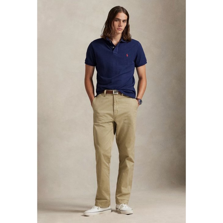 POLO RALPH LAUREN CUSTOM SLIM FIT POLO SHIRT