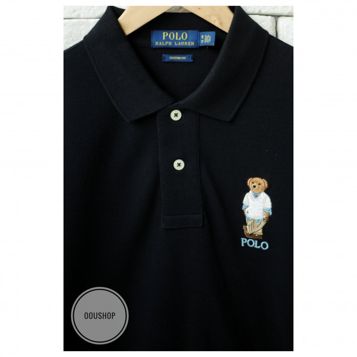 POLO RALPH LAUREN CUSTOM FIT BEAR POLO SHIRT