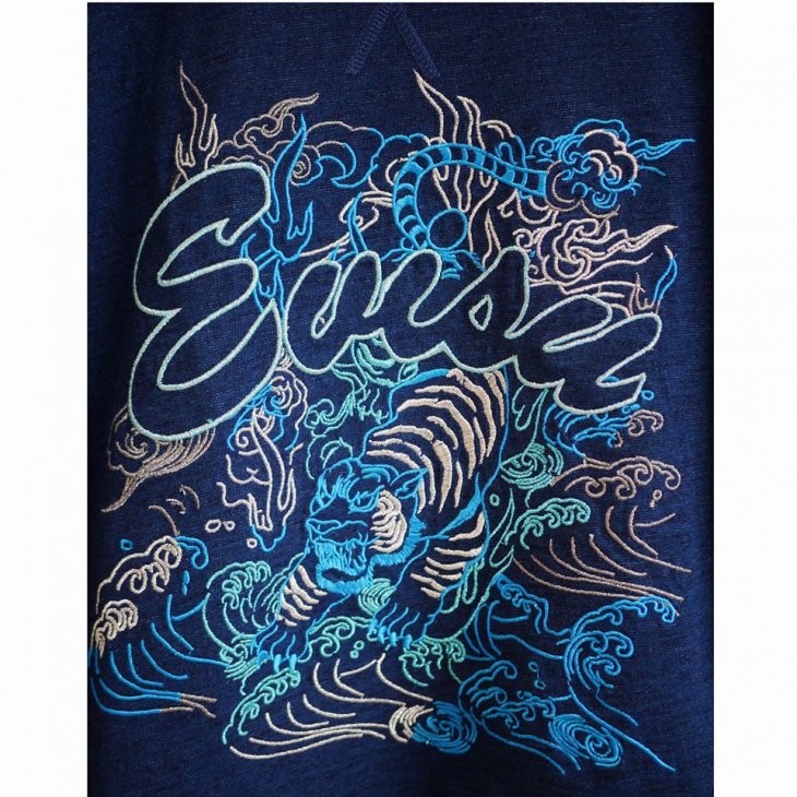 EVISU Baku Embroidered T-shirt