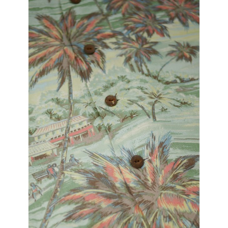 POLO RALPH LAUREN CLASSIC FIT TROPICAL-PRINT CAMP SHIRT