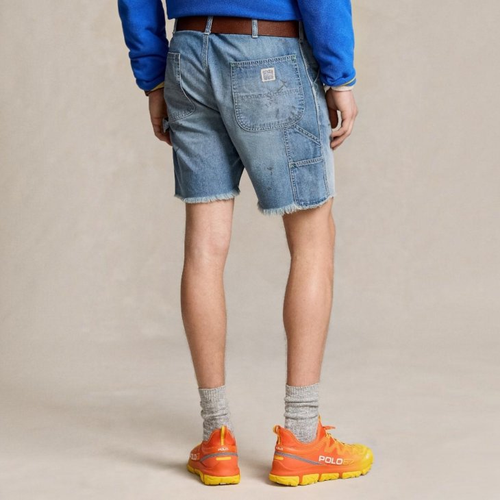 POLO RALPH LAUREN 16.5CM RELAXED FIT CUT-OFF DENIM SHORT