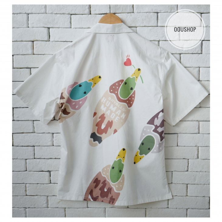 HUMAN MADE DUCK ALOHA SHIRT