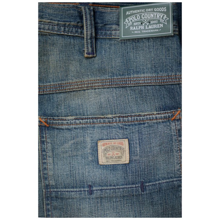 POLO RALPH LAUREN RELAXED FIT DISTRESSED CARPENTER JEAN