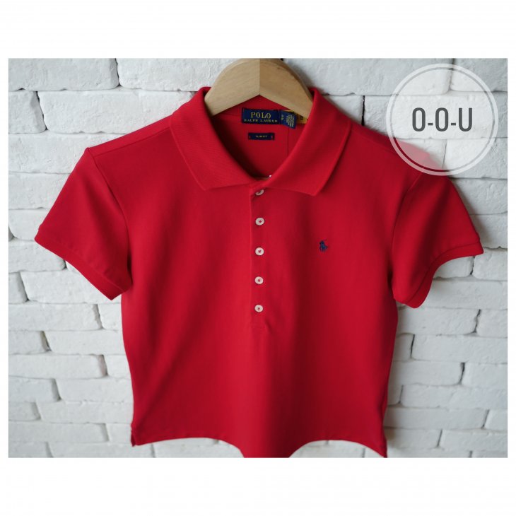 POLO RALPH LAUREN WOMEN SLIM FIT STRETCH POLO SHIRT