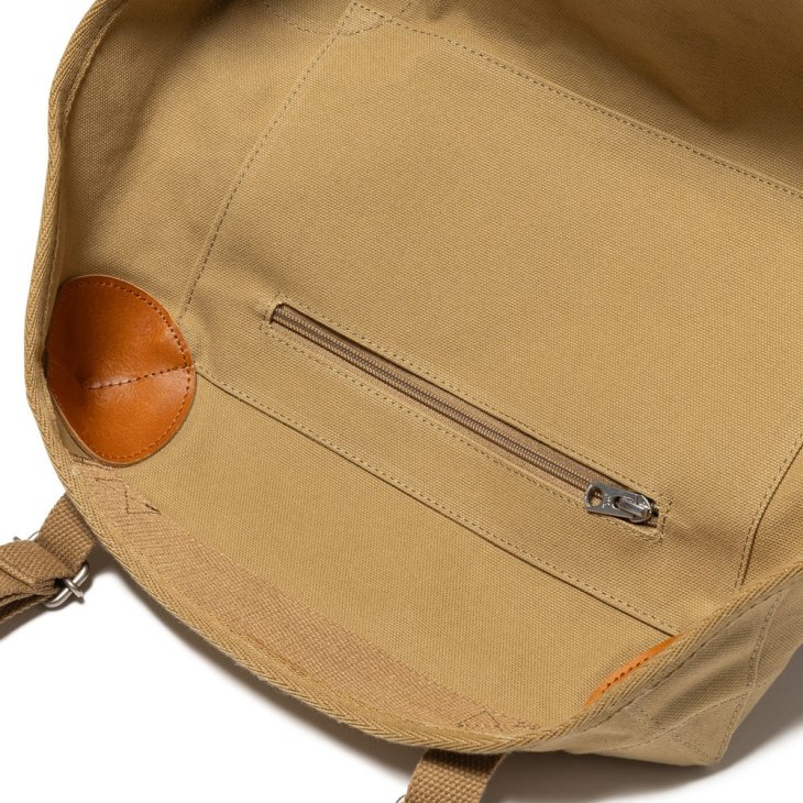 HUMAN MADE CANVAS SHOULDER BAG