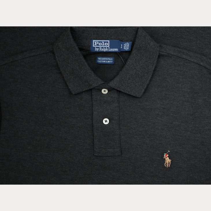 POLO RALPH LAUREN CUSTOM SLIM FIT POLO SHIRT