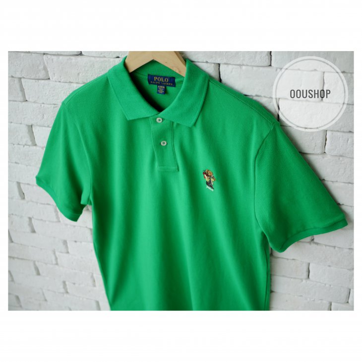 POLO RALPH LAUREN POLO BEAR BOYS COTTON MESH POLO