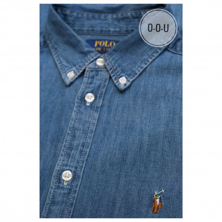 POLO RALPH LAUREN BOYS COTTON DENIM SHIRT