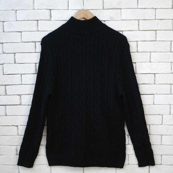POLO RALPH LAUREN CABLE-KNIT WOOL-CASHMERE JUMPER