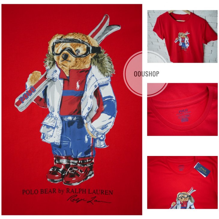 POLO RALPH LAUREN SKI BEAR JERSEY T-SHIRT