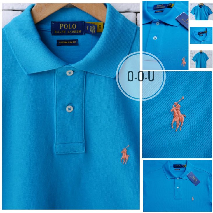 POLO RALPH LAUREN CUSTOM SLIM FIT POLO SHIRT