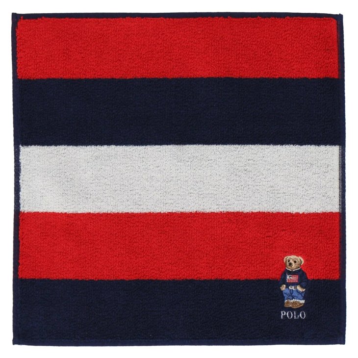 POLO RALPH LAUREN POLO BEAR COTTON TERRY HANDKERCHIEF