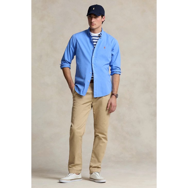 POLO RALPH LAUREN CUSTOM FIT FEATHERWEIGHT TWILL SHIRT