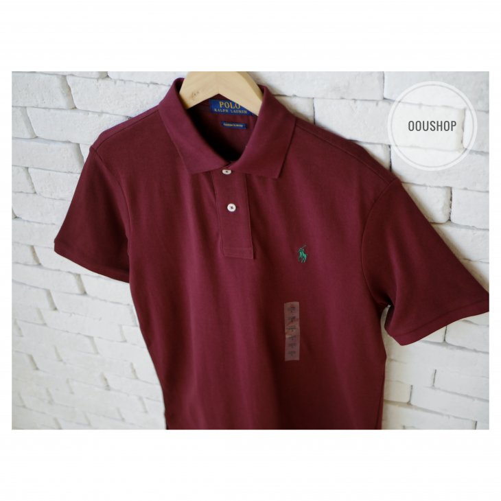 POLO RALPH LAUREN CUSTOM SLIM FIT MESH POLO
