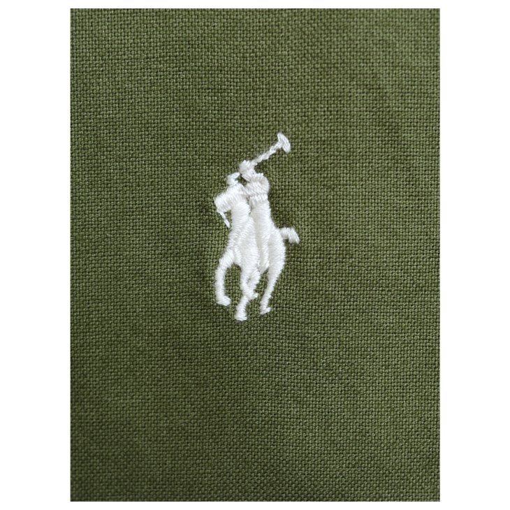 POLO RALPH LAUREN BELTED COTTON OXFORD SHIRTDRESS