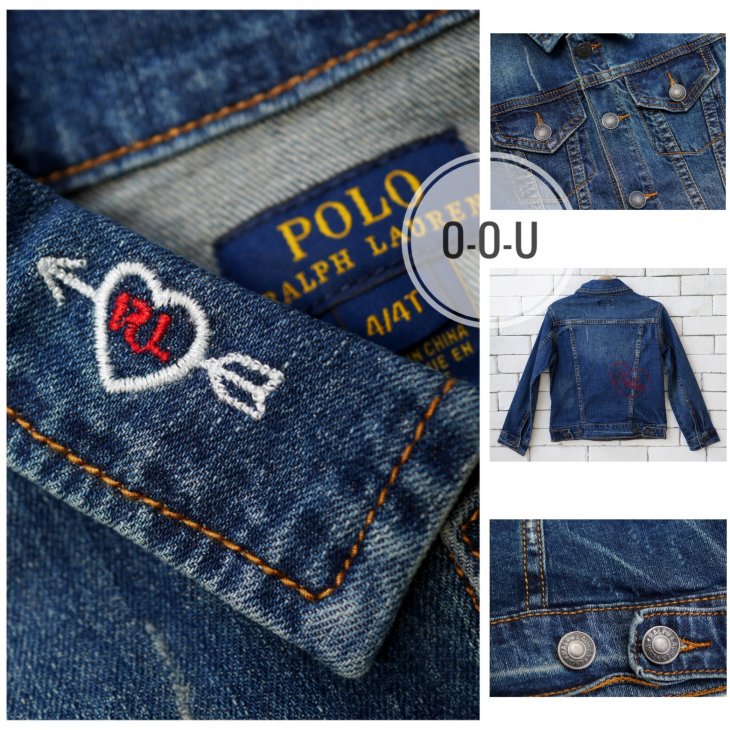 POLO RALPH LAUREN KIDS DENIM TRUCKER JACKET