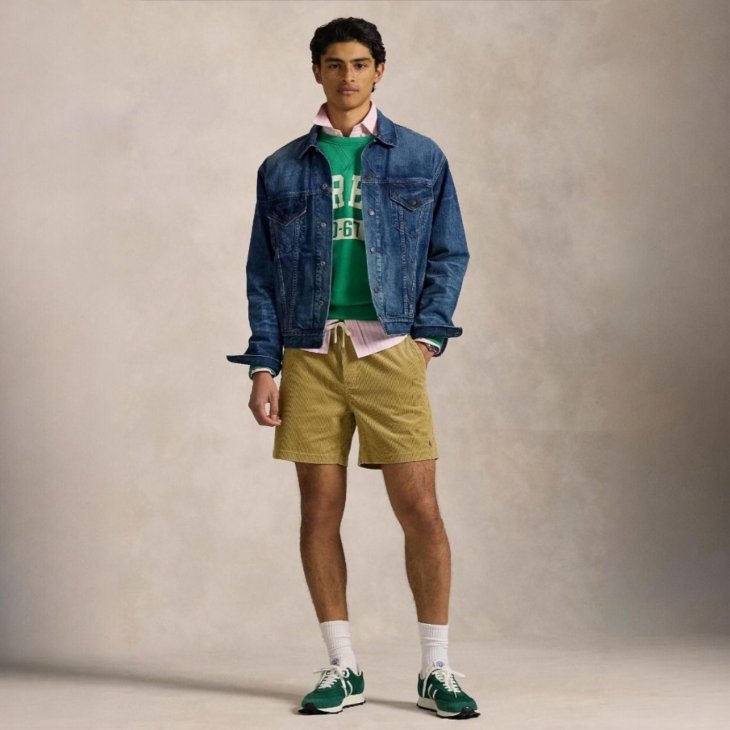 POLO RALPH LAUREN 6-INCH PREPSTER CORDUROY SHORT