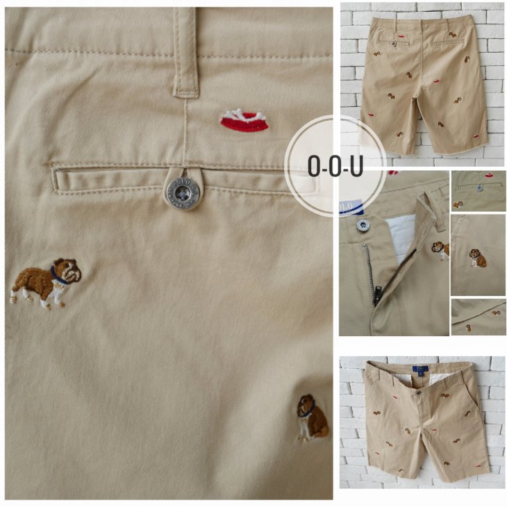 POLO RALPH LAUREN BOYS BULLDOG STRETCH CHINO SHORT