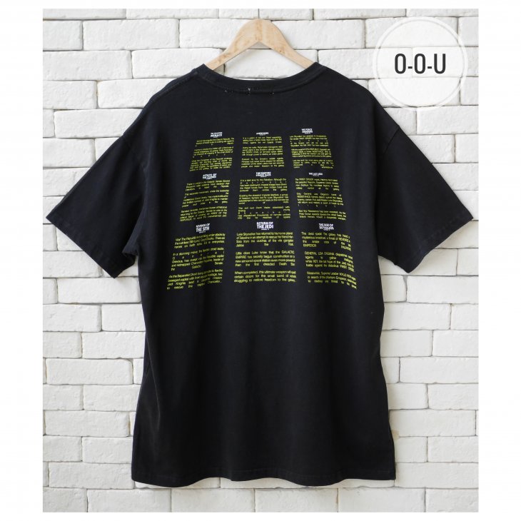 KITH X STAR WARS  CREDITS VINTAGE TEE