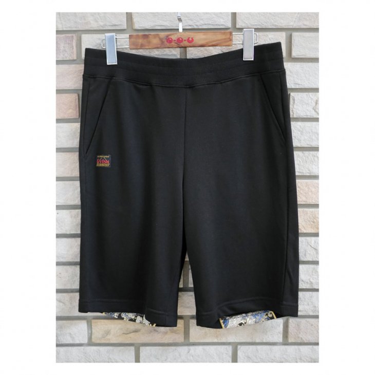EVISU DAICOCK EMBROIDERY SWEAT SHORTS