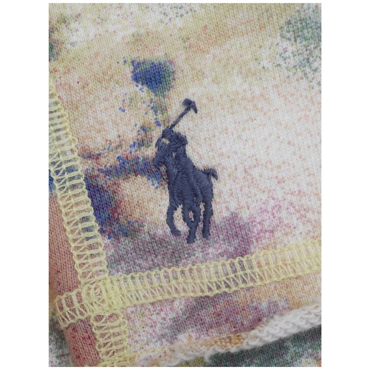 POLO RALPH LAUREN PAINT SPLATTER PRINT TERRY SHORT