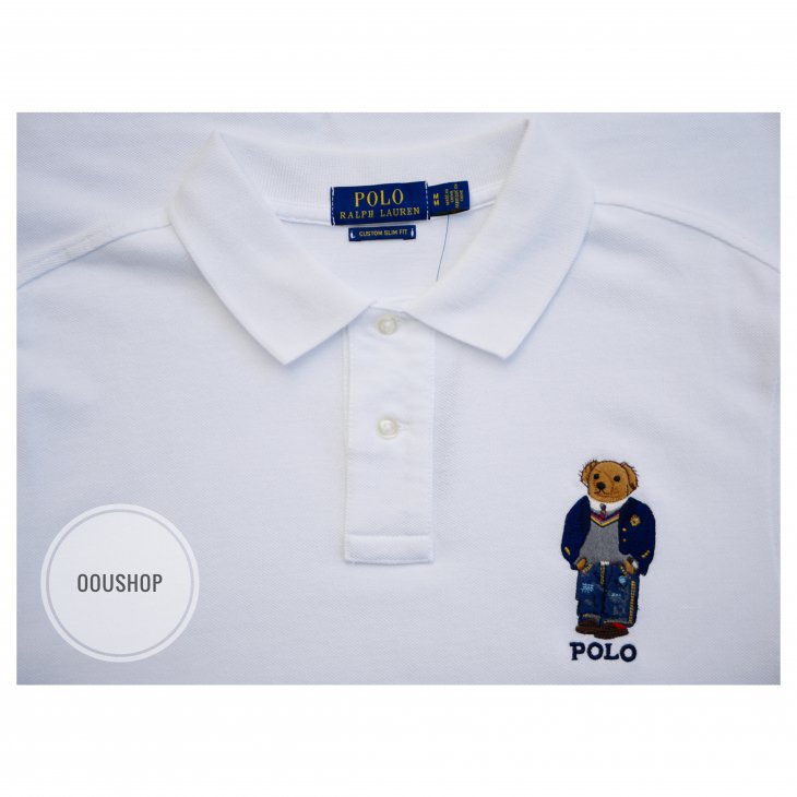 POLO RALPH LAUREN CUSTOM SLIM FIT BEAR POLO