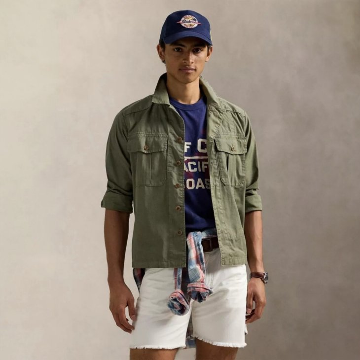POLO RALPH LAUREN TWILL OVERSHIRT
