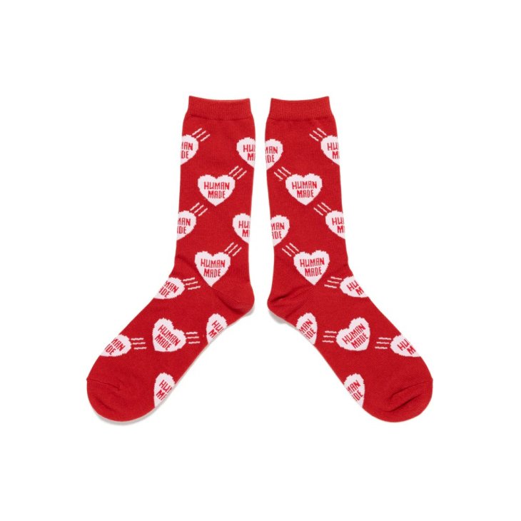 HUMAN MADE HEART SOCKS