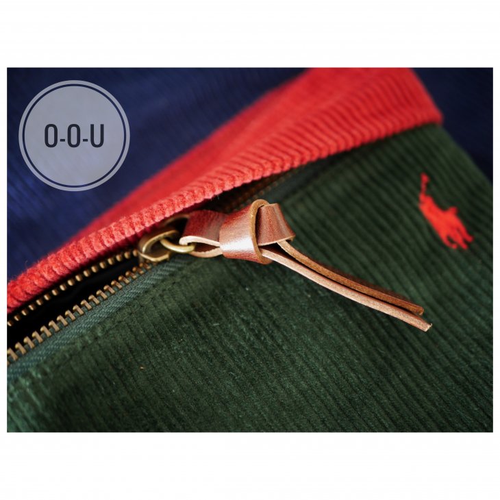 POLO RALPH LAUREN COLOR BLOCKED CORDUROY BACKPACK