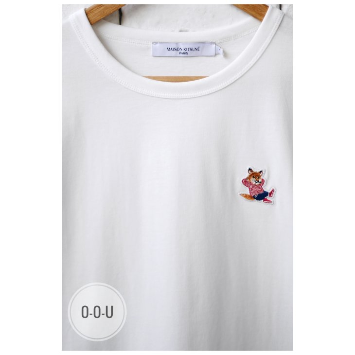 MAISON KITSUNE CHILLAX FOX PATCH T-SHIRT