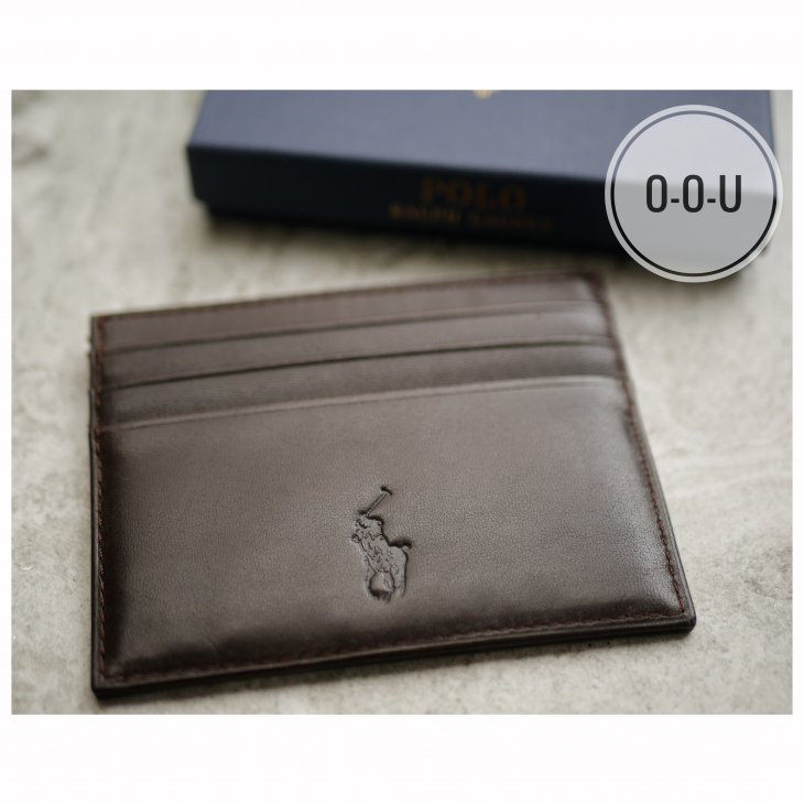 POLO RALPH LAUREN LEATHER CARD CASE