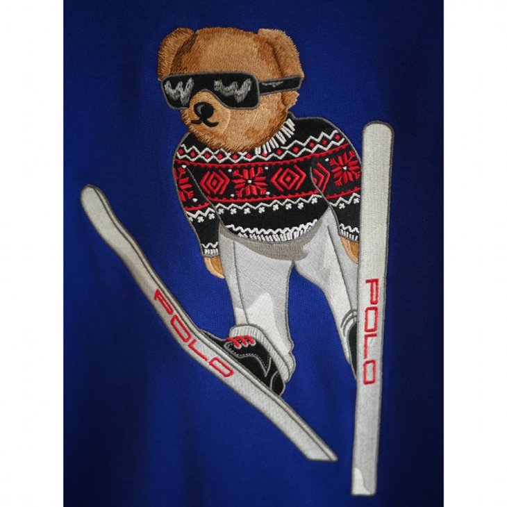 POLO RALPH LAUREN SKI TEDDY JUMPER SWEATER SHIRT