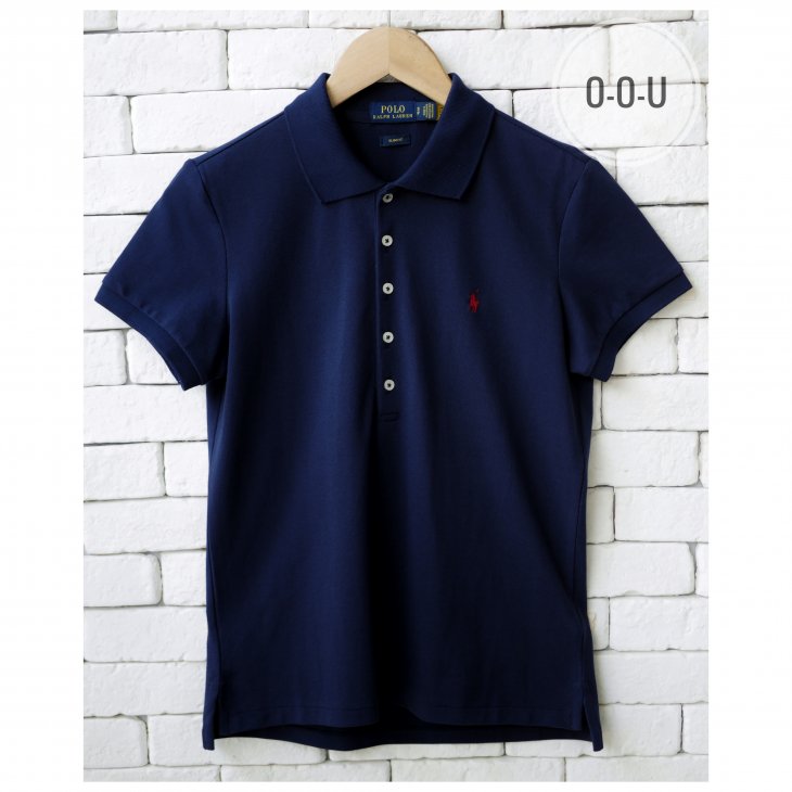 POLO RALPH LAUREN WOMEN SLIM FIT STRETCH POLO SHIRT