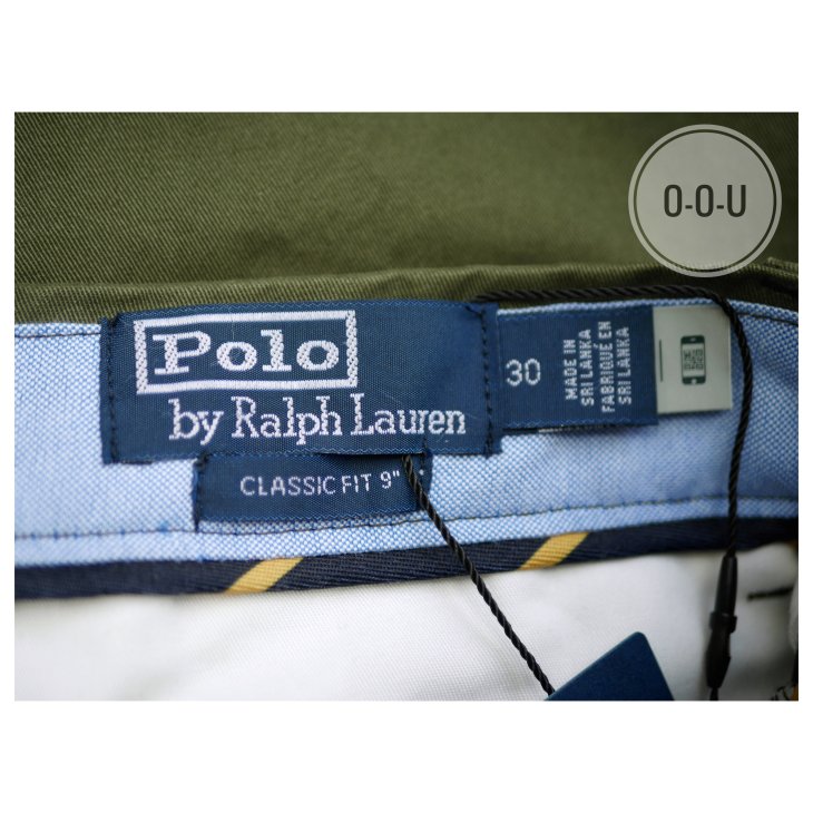 POLO RALPH LAUREN CLASSIC FIT 9 INCH BEDFORD SHORT