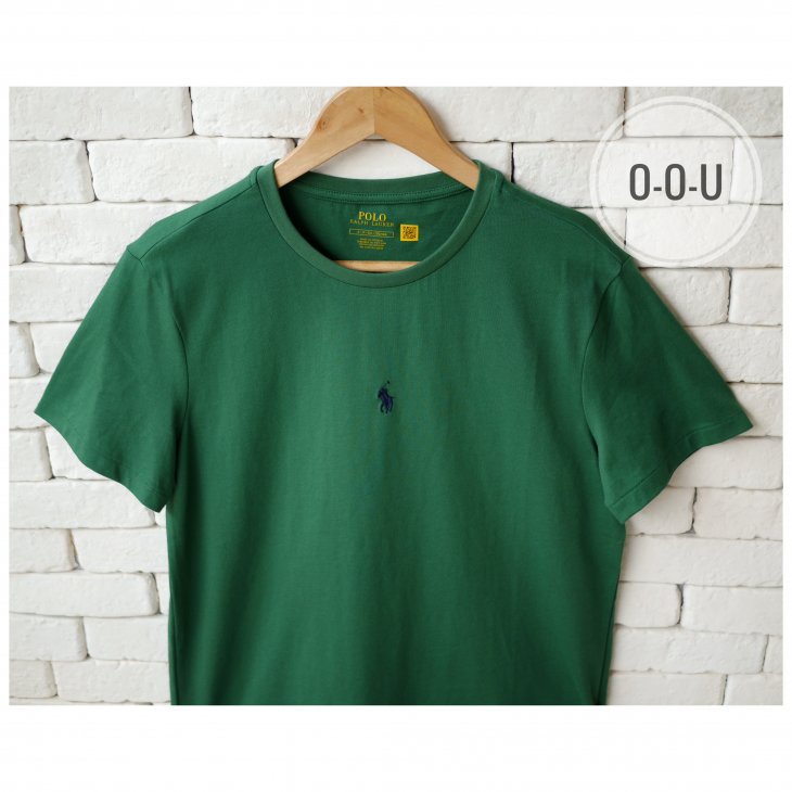 POLO RALPH LAUREN CUSTOM FIT JERSEY CREWNECK T-SHIRT