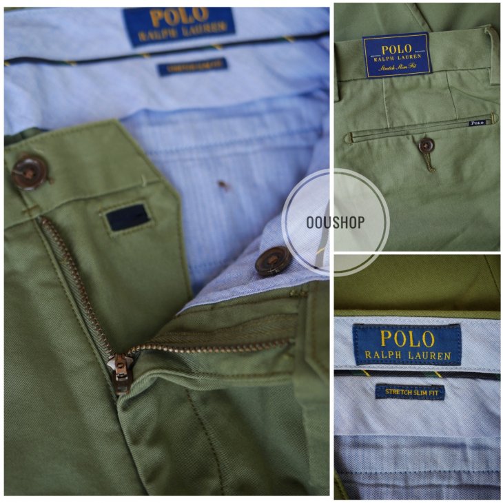 POLO RALPH LAUREN STRETCH SLIM FIT CHINO PANT