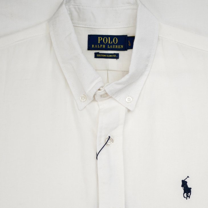 POLO RALPH LAUREN CUSTOM SLIM FIT COTTON SHIRT