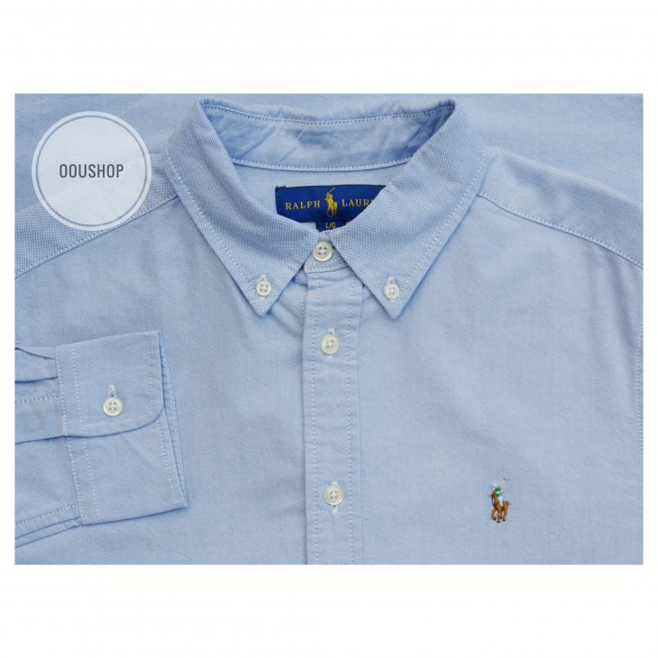 POLO RALPH LAUREN BOYS COTTON OXFORD SHIRT