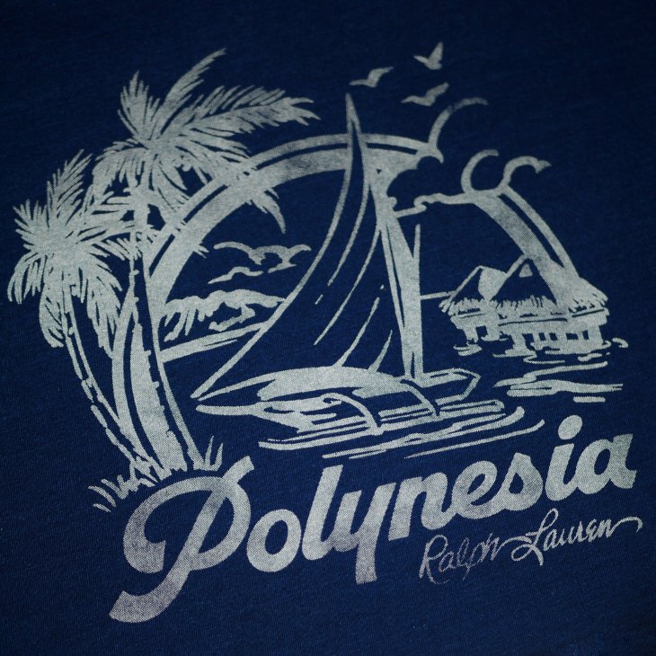 POLO RALPH LAUREN CLASSIC FIT JERSEY GRAPHIC T-SHIRT