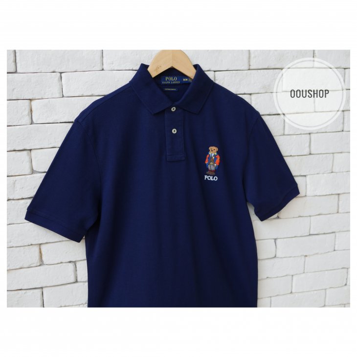 POLO RALPH LAUREN CUSTOM SILM FIT POLO BEAR POLO SHIRT
