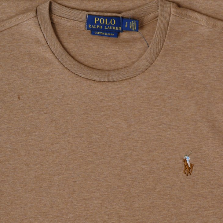 POLO RALPH LAUREN CUSTOM SLIM FIT COTTON T-SHIRT