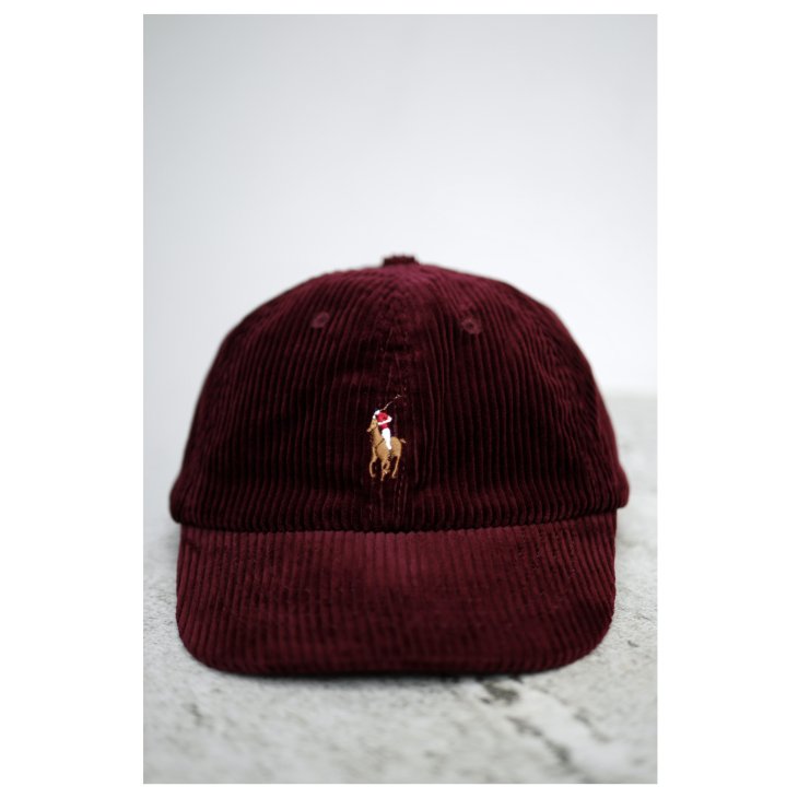 POLO RALPH LAUREN KIDS COTTON CORDUROY BASEBALL CAP