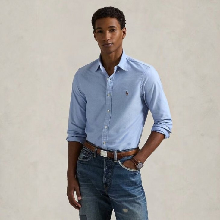 POLO RALPH LAUREN CUSTOM FIT OXFORD SHIRT