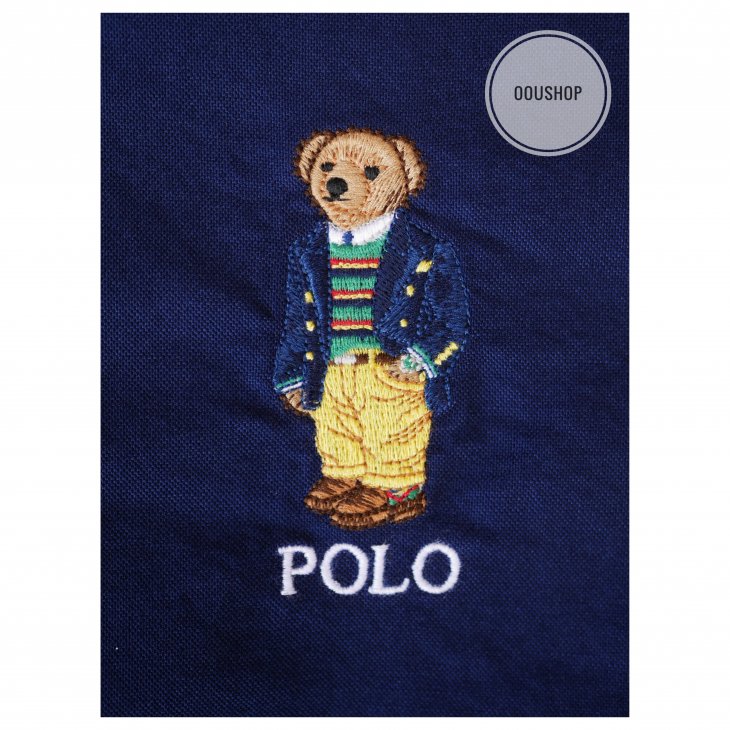POLO RALPH LAUREN SLIM FIT POLO BEAR OXFORD SHIRT