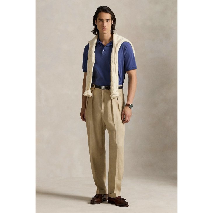 POLO RALPH LAUREN CLASSIC FIT JERSEY POCKET POLO SHIRT