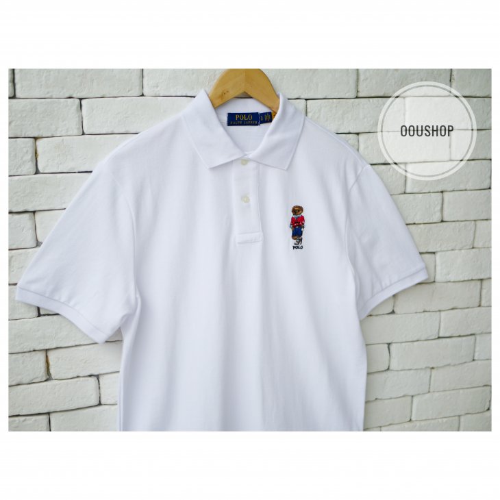 POLO RALPH LAUREN CUSTOM FIT POLO BEAR POLO SHIRT