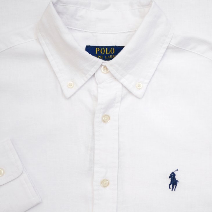 POLO RALPH LAUREN SLIM FIT LINEN SHIRT