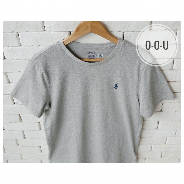 POLO RALPH LAUREN CUSTOM SLIM FIT JERSEY CREWNECK T-SHIRT