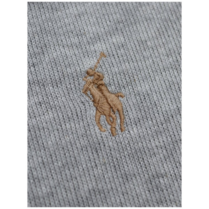 POLO RALPH LAUREN COTTON QUARTER-ZIP SWEATER