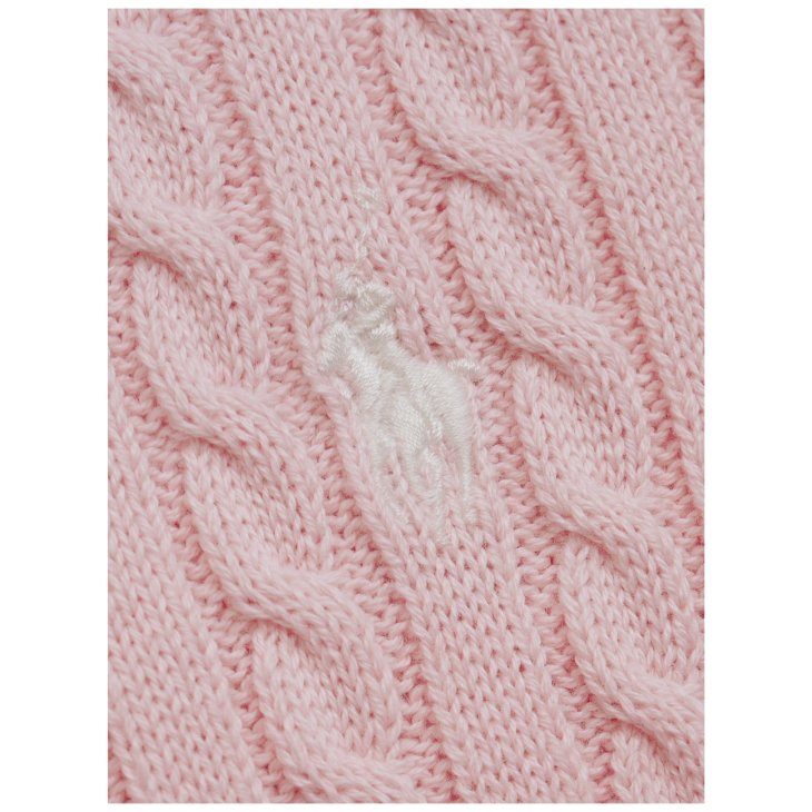 POLO RALPH LAUREN GIRLS MINI CABLE COTTON CARDIGAN